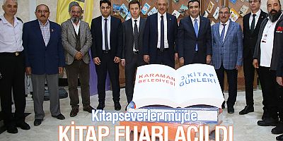 KARAMAN BELEDİYESİ KİTAP GÜNLERİ BAŞLADI